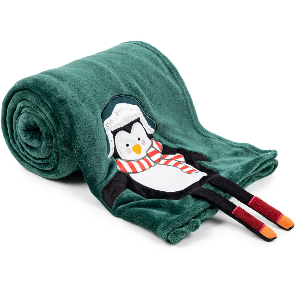4Home Vianočná deka Penguin