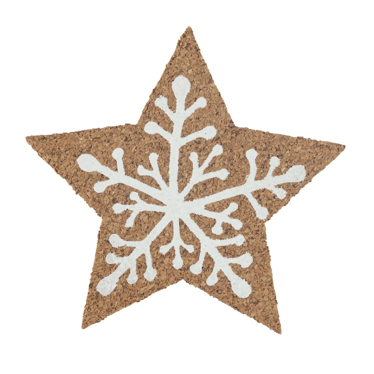 Altom Korková podložka pod hrnček Winter star10 x 10 x 0 Altom Korková podložka pod hrnček Winter star10 x 10 x 0