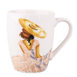 Altom Porcelánový hrnček Orange dress