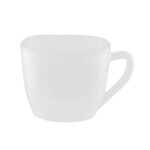 Altom Sada hrnčekov z opálového skla White harmony 250 ml