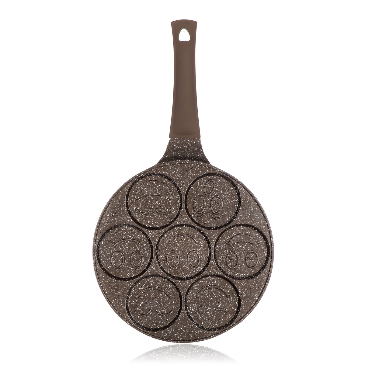Banquet Panvica na lievance s nepriľnavým povrchom Granite Brown Smile Banquet Panvica na lievance s nepriľnavým povrchom Granite Brown Smile