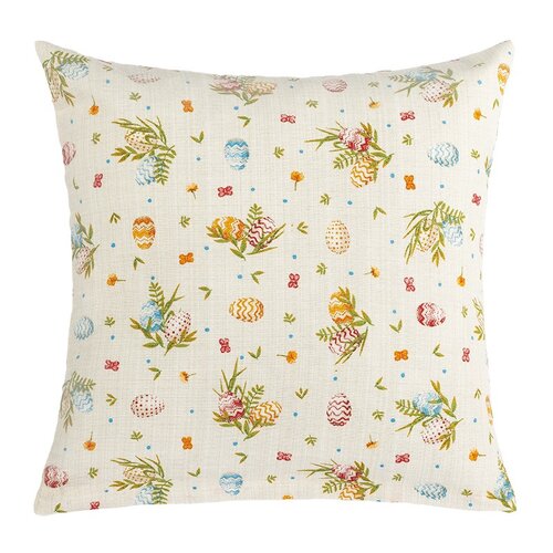 Bellatex Obliečka na vankúšik EMA Veľká noc Vajíčko béžová
