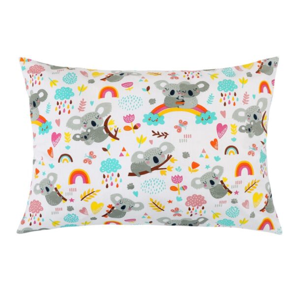 Bellatex Obliečka na vankúšik VIOLA Koala s dúhou