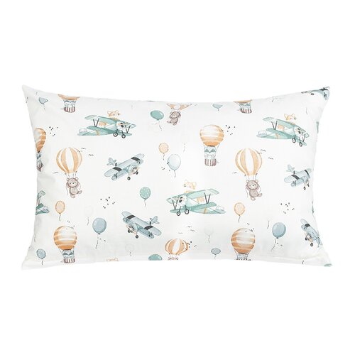 Bellatex Obliečka na vankúšik VIOLA Lietadlo a balón