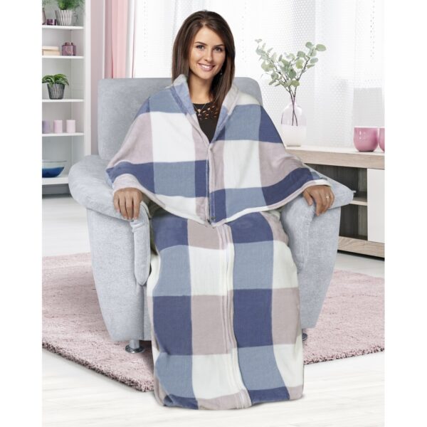 Bellatex Televízne vrece Korall Kocka modrá