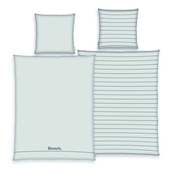 Bench Bavlnené obliečky sivá