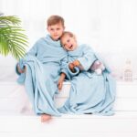 Decoking Deka s rukávmi Lazy Kids modrá