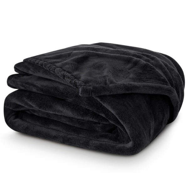 BedTex Deka mikroplyš Čierna