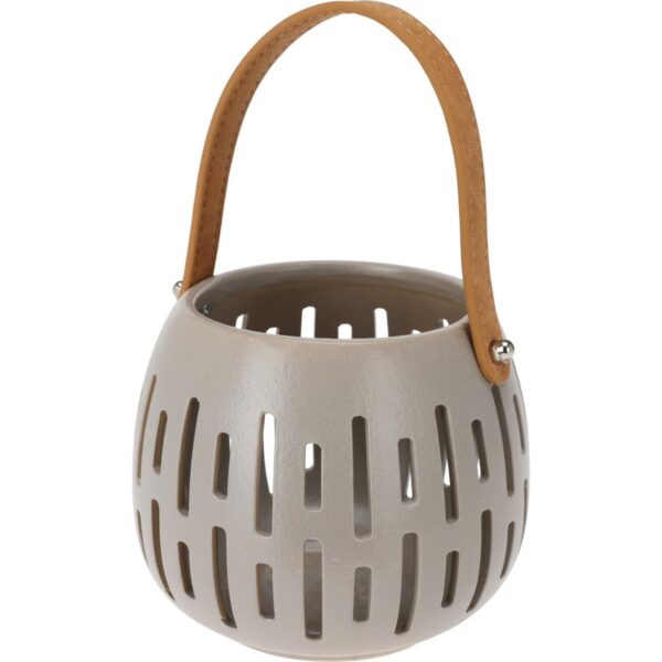 Dekoračný lampáš Dark grey