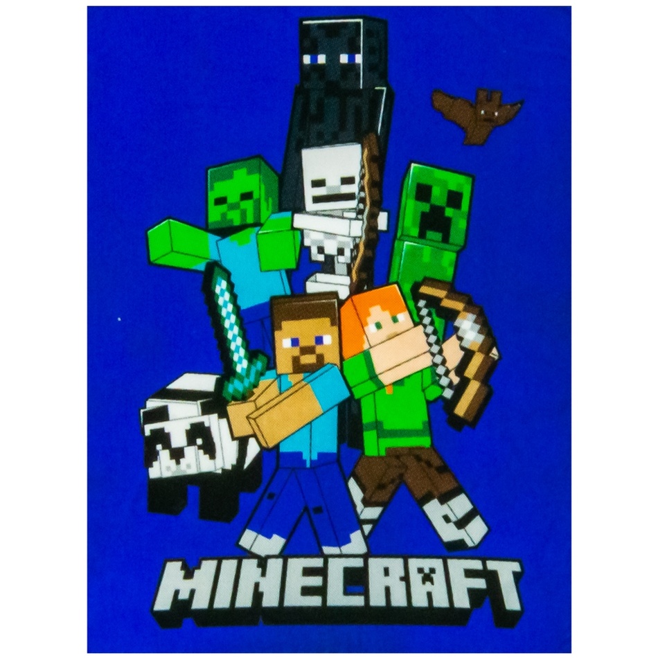 Carbotex Detská deka Minecraft Time to Mine Carbotex Detská deka Minecraft Time to Mine