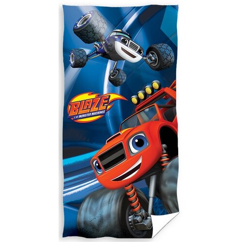 Carbotex Detská osuška Plamienok a Štvorkoláci Blaze a Darington