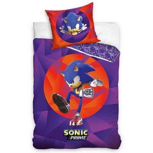 Carbotex Detské obliečky Ježko Sonic Prime