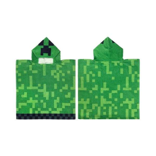 Carbotex Detské pončo Minecraft Creeper Explode
