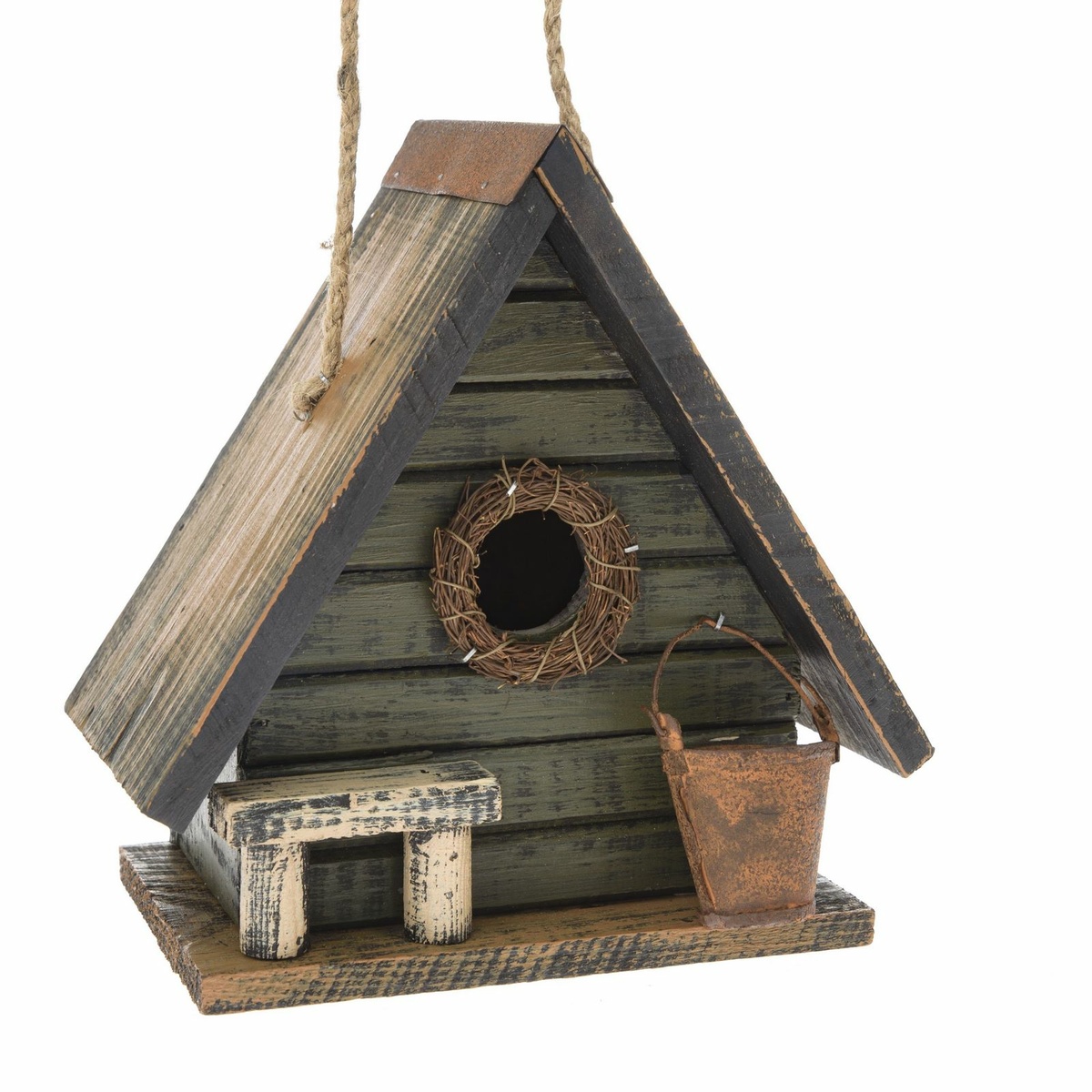 Drevená vtáčia búdka Home Drevená vtáčia búdka Home
