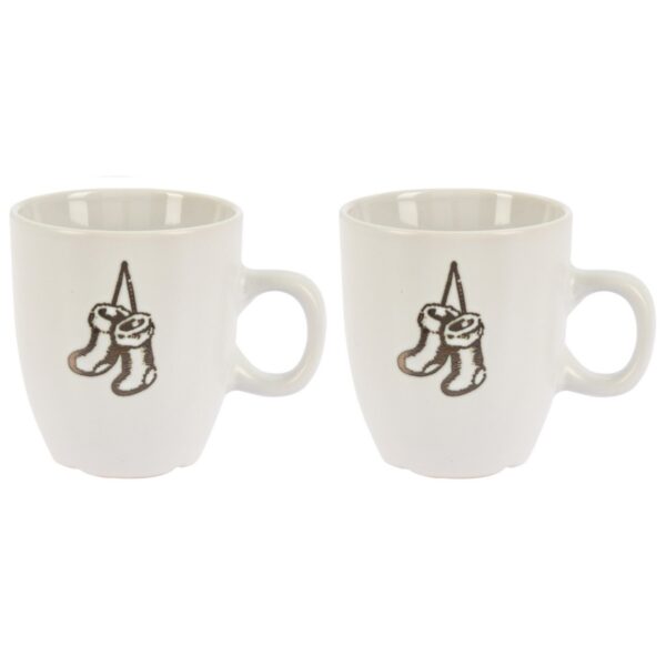 EH 2dielna sada kameninových hrnčekov 150 ml