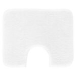 Grund WC predložka s výrezom Melange biela