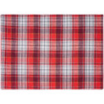 Home Elements Prestieranie Káro červenosivá