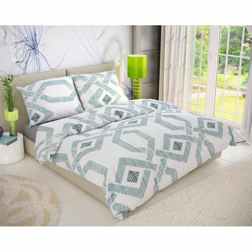 Kvalitex Bavlnené obliečky Delux Nevada zelená