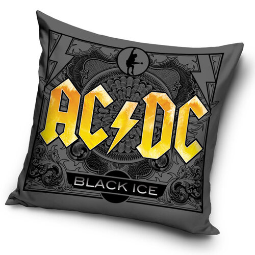 Carbotex Obliečka na vankúšik AC/DC Black Ice Tour
