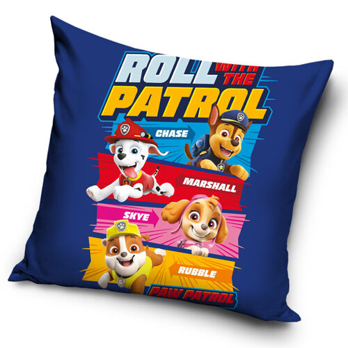 Carbotex Obliečka na vankúšik Labková Patrola Roll Patrol