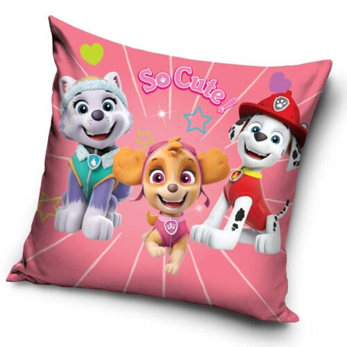 Carbotex Obliečka na vankúšik Labková Patrola So Cute
