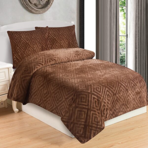 Jahu Obliečky mikroplyš Aztek hnedá