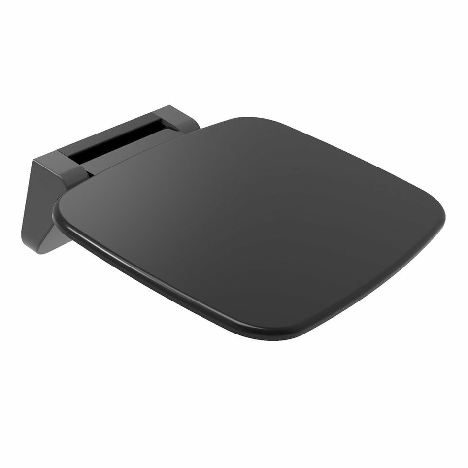 POLYSAN CW1220B Saap black sklopné sedátko do sprchového koutu POLYSAN CW1220B Saap black sklopné sedátko do sprchového koutu