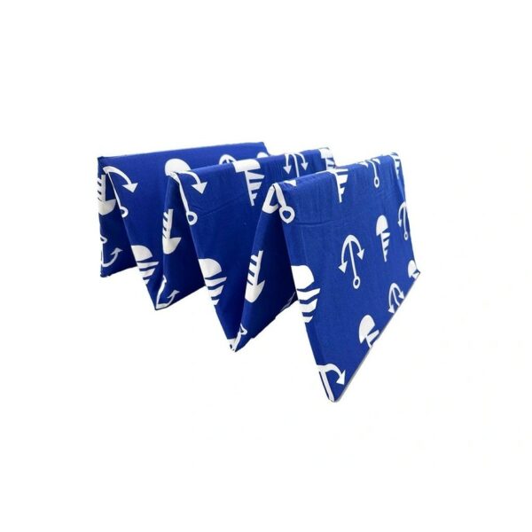 Plážové ležadlo Kotva modrá