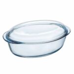 Pyrex Sklenená zapekacia misa s vekom