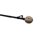 Roztiahnuteľná súprava 16/19 mm Theta čierna mat