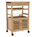 Servírovací vozík na kolieskach Navid