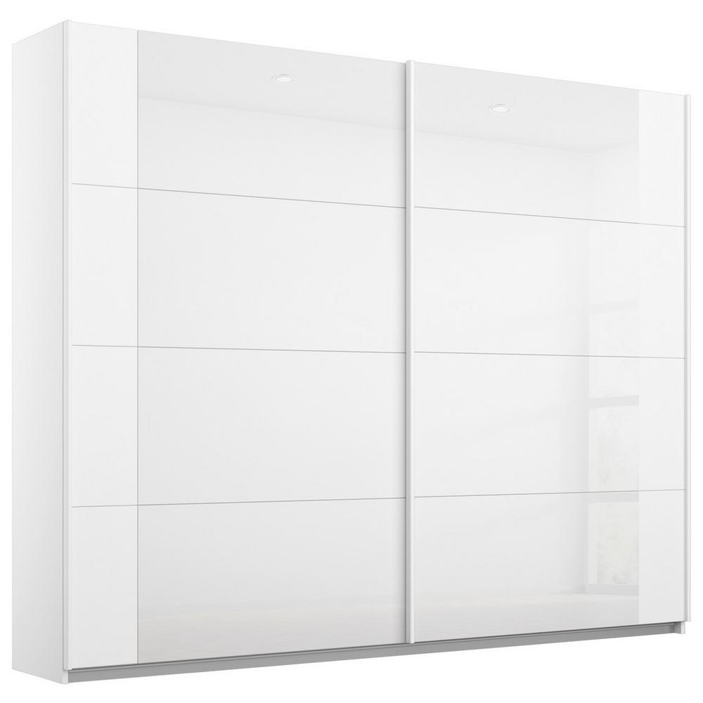 Skriňa s posuvnými dverami alpská biela 226cm