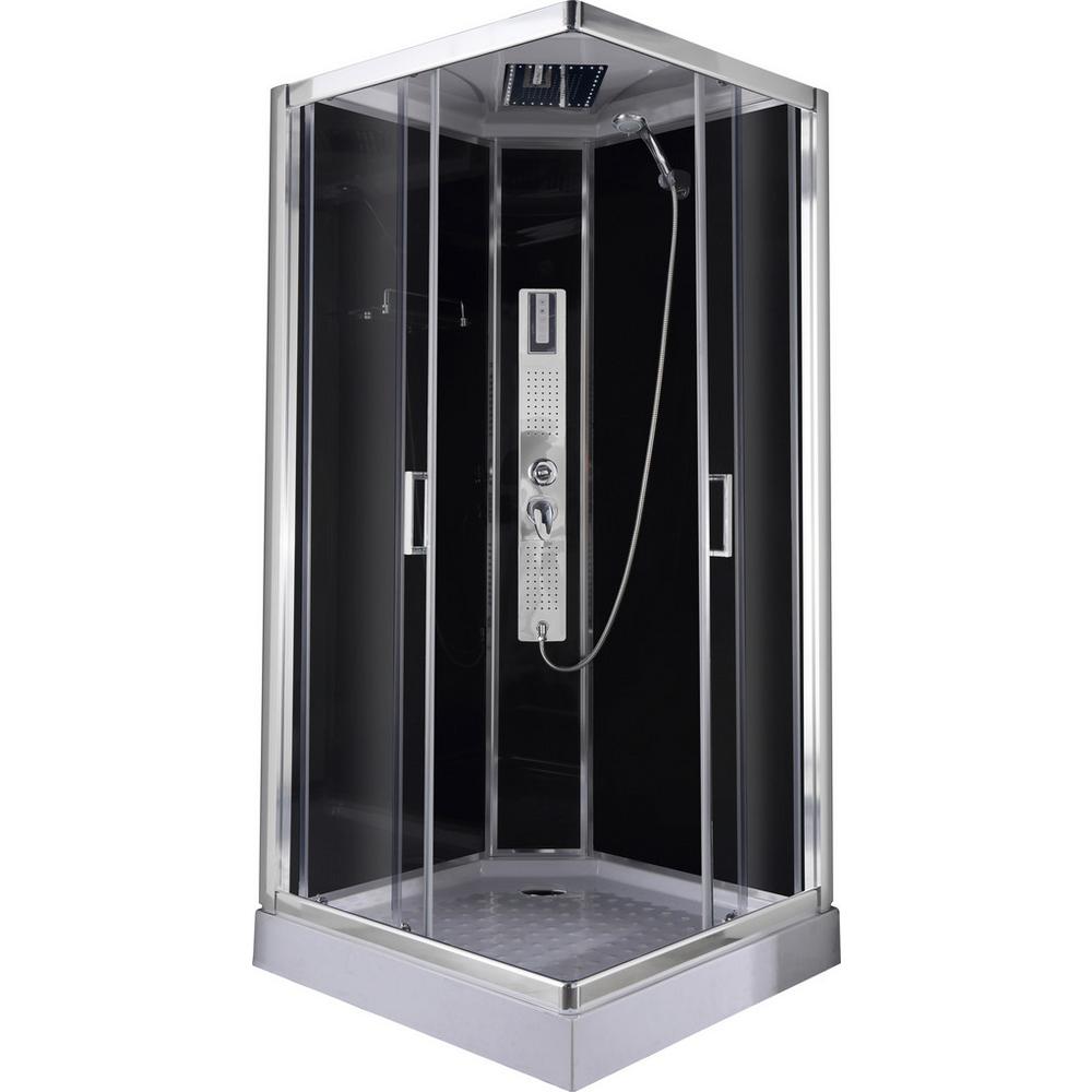 Sprchová kabína s LED a rádiom 90