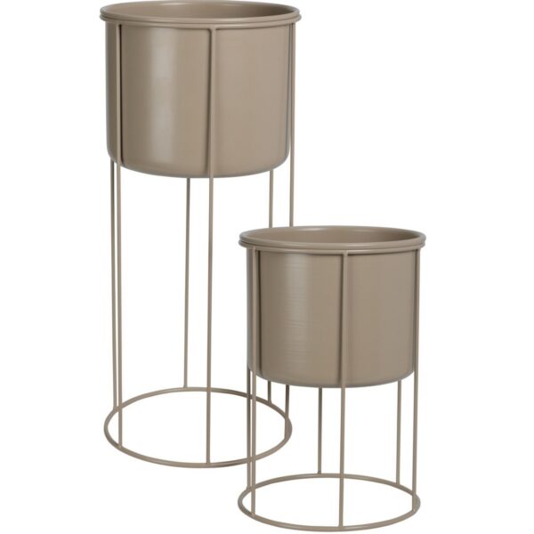 Súprava obalov na kvetináče v stojane Tulipe​ 2 ks