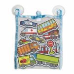 Teddies Sada penových vodolepiek Autá