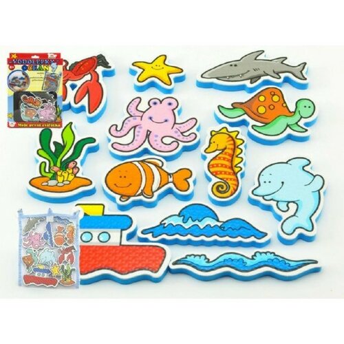 Teddies Sada penových vodolepiek Oceán