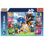 Trefl Puzzle Sonic Zoznámte sa s ježkom
