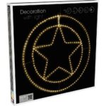 Vianočná závesná LED dekorace Trinket Star 270 LED