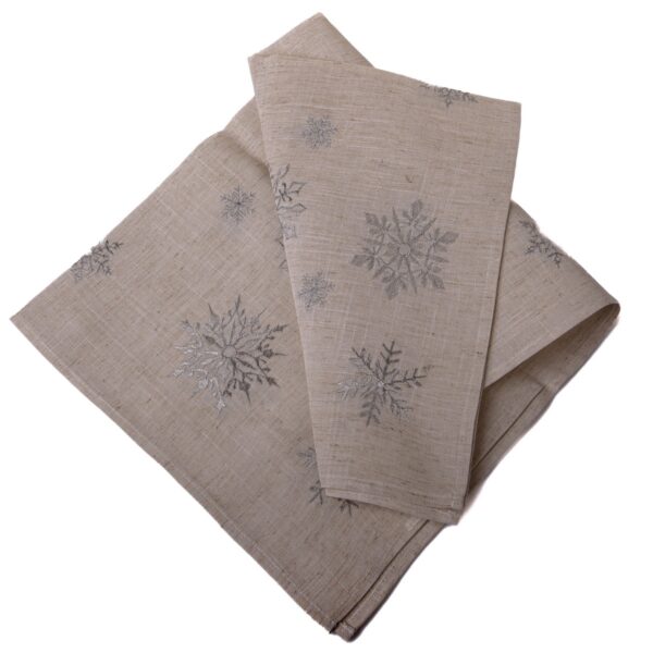 Vianočný obrus Silver Flakes