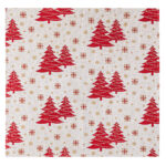 BO-MA Trading Vianočný obrus gobelín Stromčeky