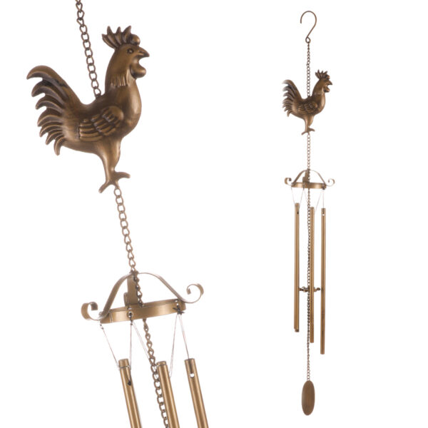 Zvonkohra kovová Kohút